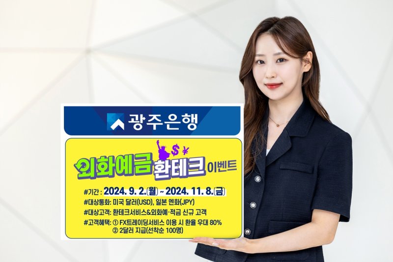 "행운의 2달러 드립니다" [광주은행 제공]