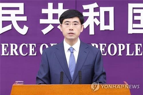 허야둥 중국 상무부 대변인 [중국 상무부 제공. 재판매 및 DB 금지]