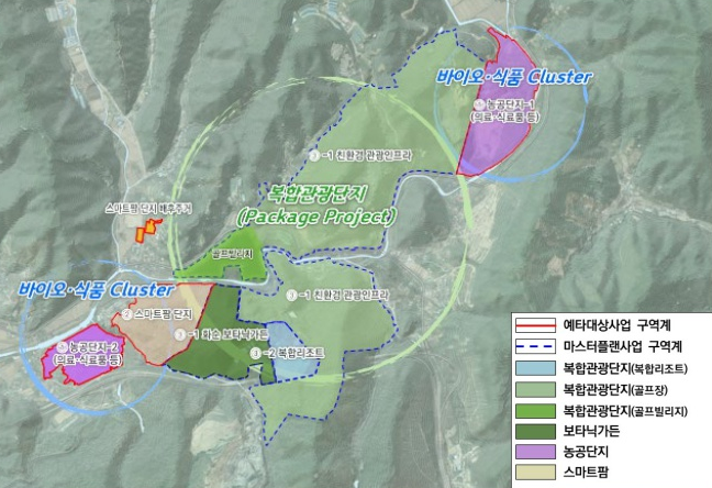 전남도가 내년 정부 예산안에 에너지 분야 국비 629억원을 확보해 분산에너지 등 전남 에너지 산업 발전을 위한 기반을 마련한데 이어 향후 국회 예산 심의 과정에서 화순군 화순광업소 경제진흥 개발사업(총사업비 5643억원/사진·조감도) 등 추가로 필요한 예산이 반영되도록 최선을 다할 계획이다. 전남도 제공