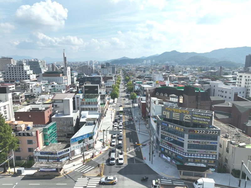 전주시 충경로 '걷고 싶은 길' 변신