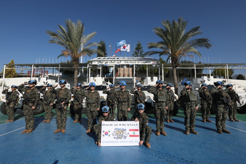 軍 "이스라엘군의 레바논 대규모 공습에도..'동명부대' 피해 없을 것"