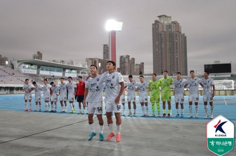 김천이 수원FC를 4-2로 꺾었다.(한국프로축구연맹 제공)