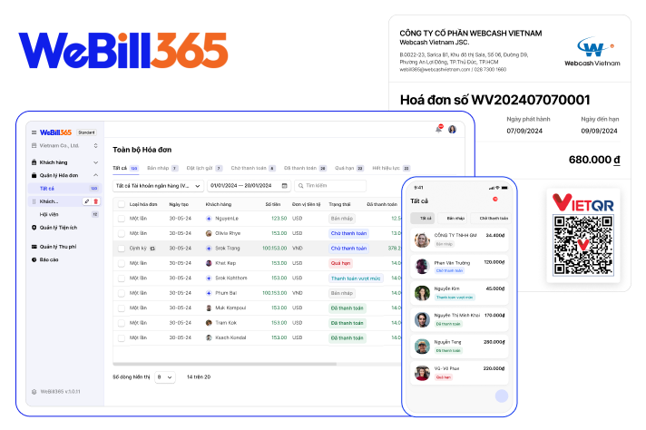 베트남에서도 전자결제 솔루션 '위빌365' 쓴다