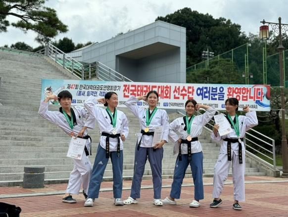 동명대 태권도학과, 한국대학태권도연맹 회장기 휩쓸어