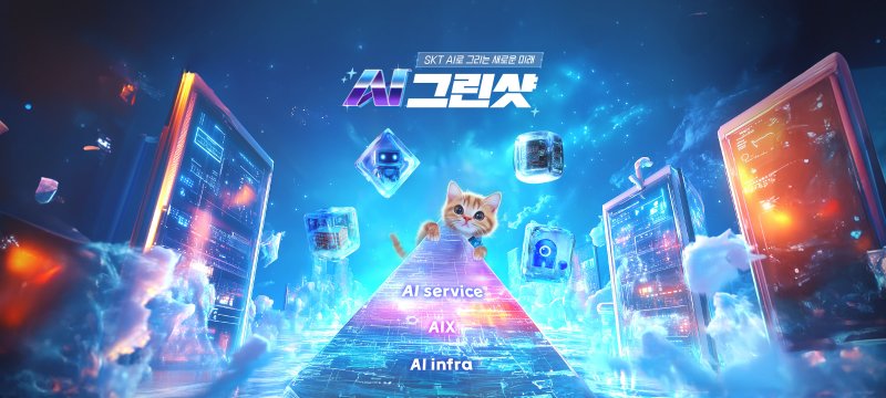 "AI 합성 기술 활용" SKT, ‘AI 그린샷’ 이벤트 실시