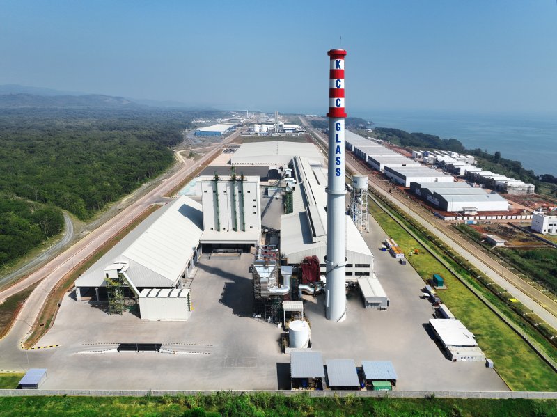 KCC글라스의 인도네시아 바탕공장 전경.(KCC글라스 제공)