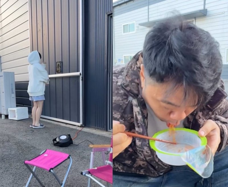 '옥동자' 정종철, 미모의 딸과 먹방…"최고다 최고"