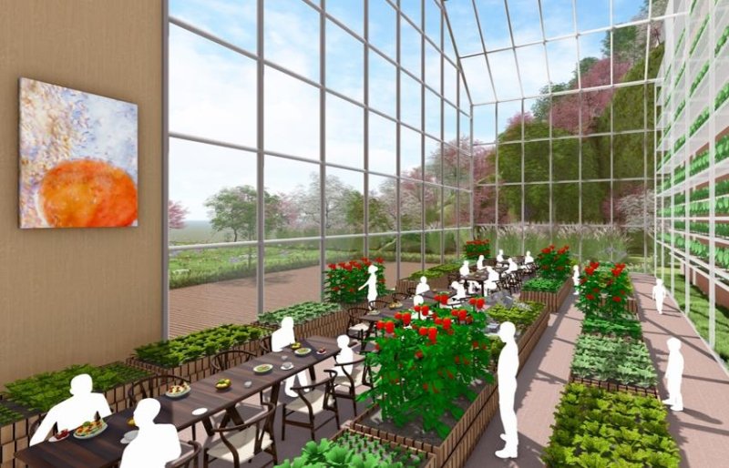 스마트팜 카페 내부 모습 [단양군 제공. 재판매 및 DB 금지]