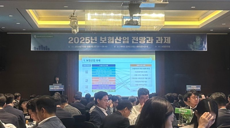 "내년 보험산업 성장 2.4% 그쳐 수익성 악화...금리하락 등 영향"