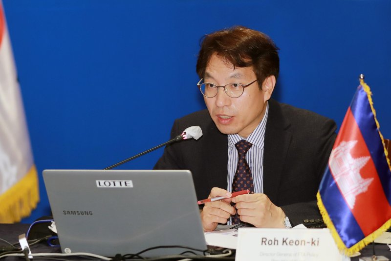 [서울=뉴시스]노건기 산업통상자원부 FTA정책관(사진=산업통상자원부 제공) 2020.07.30. photo@newsis.com