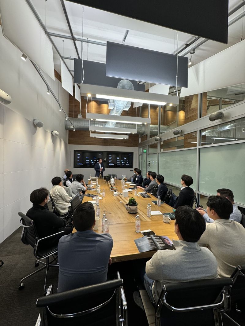 한국투자공사(KIC) 미국 샌프란시스코 사무소 주관으로 10일(현지시간) 개최된 제5회 '실리콘밸리 국제금융협의체' 회의. 한국투자공사 실리콘밸리 사무소 제공