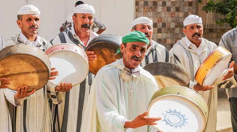 사하라 사막 유목민들 무셈(모로코관광청 제공)