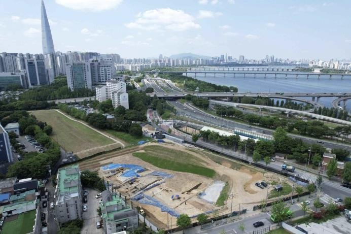 서울 강동구 풍납토성 발굴 전경. 국립서울문화유산연구소 제공