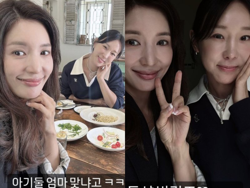 '과거 불화설' 이지혜·서지영 투샷…다시 친해진 절친