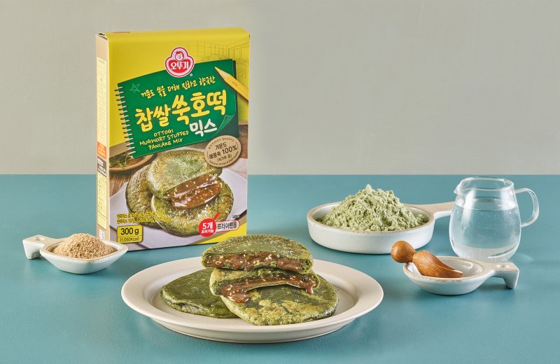 오뚜기 찹쌀쑥호떡믹스.(사진=오뚜기 제공) *재판매 및 DB 금지