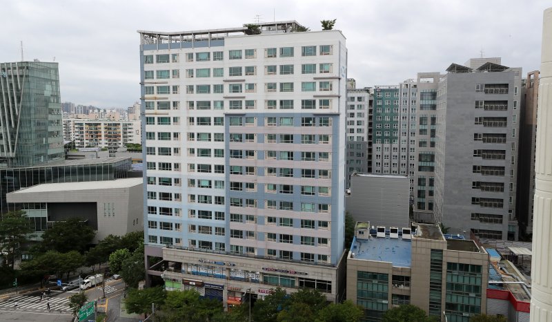 사진은 22일 서울 마포구청 인근 오피스텔 밀집지역의 모습. 2022.7.21/뉴스1 ⓒ News1