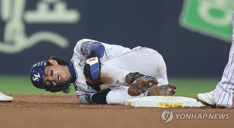 구자욱의 부상은 삼성에게 치명상을 안겼다. 연합뉴스