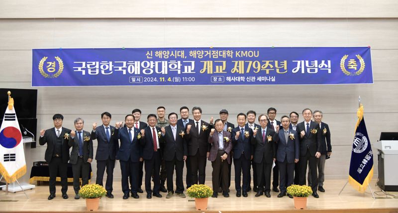 국립한국해양대, 개교 제79주년 기념식