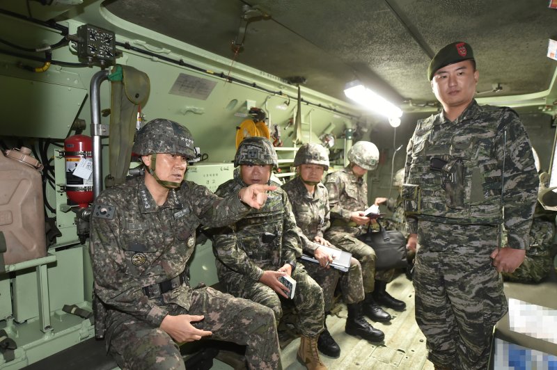 합참의장, 해병2사단 찾아 대비태세 현장점검 "적 도발시 즉각 행동"