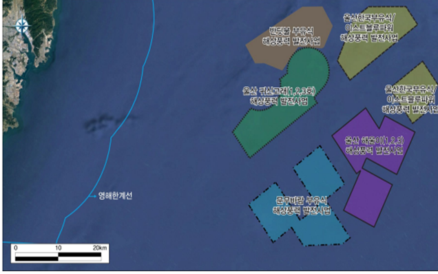 세계 최대 규모 울산 부유식 해상풍력발전사업 가속도