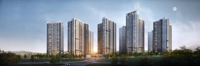 천안 아이파크 시티 투시도. HDC현대산업개발 제공