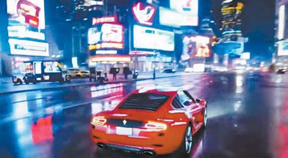 GTA라는 기존 게임을 AI로 모델링해 만든 'GTA 트레일러'. 유튜브 캡처