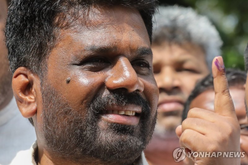 아누라 디사나야케 스리랑카 대통령 (출처=연합뉴스)