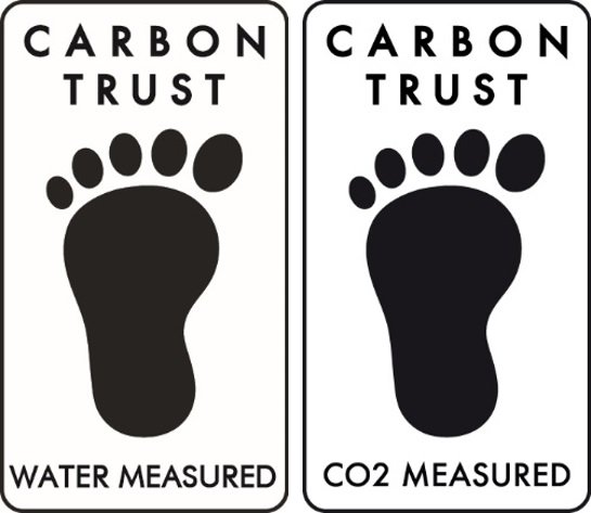 카본 트러스트 물·탄소 발자국 인증 로고. 뉴시스