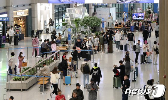 인천국제공항 입국장 모습 (자료사진, 기사 내용과 무관함) / 뉴스1 ⓒ News1