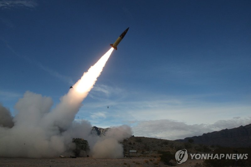 미국의 장거리 미사일 에이태큼스. 연합뉴스