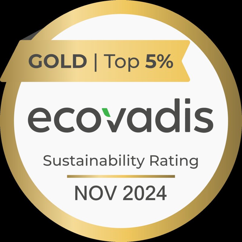 코스맥스는 글로벌 지속가능성 평가 기관인 에코바디스(Ecovadis)에서 '골드'(Gold) 등급을 획득했다(코스맥스제공)