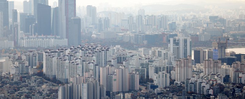 19일 서울 시내 아파트단지의 모습. 사진=뉴시스