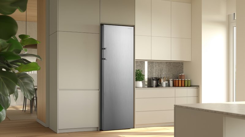 쿠쿠가 출시한 첫 스탠드형 냉동고 이미지.(쿠쿠 제공)