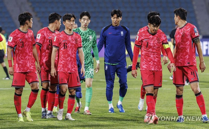 한국 축구대표팀, 팔레스타인과 또 무승부 (출처=연합뉴스)