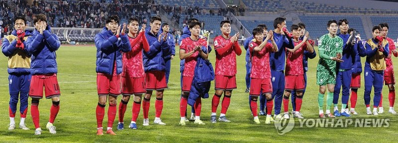 '중동 원정 1승 1무' 홍명보호 축구대표팀 귀국…올해 일정 끝