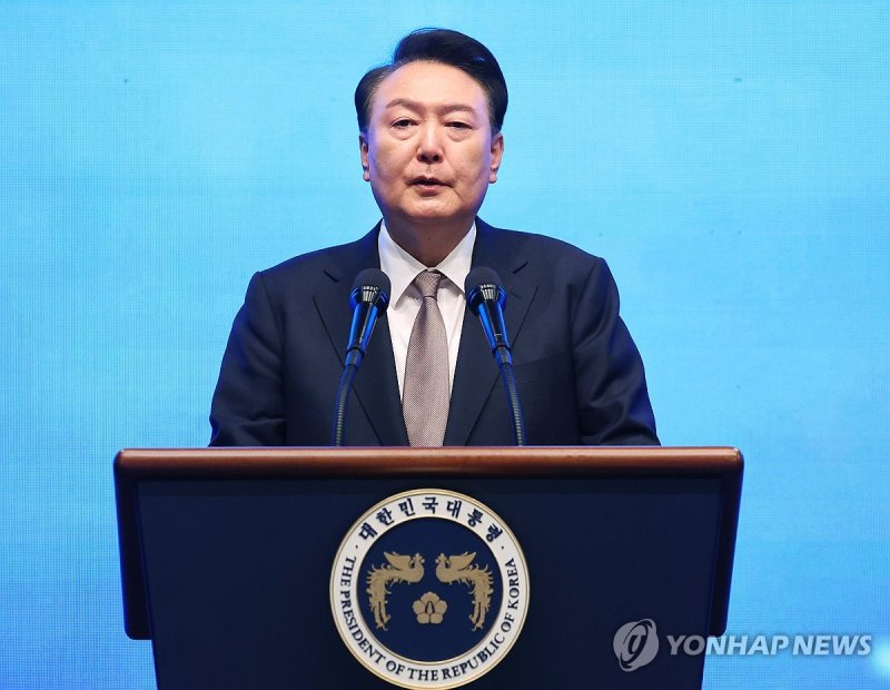 윤석열 대통령, 국가조찬기도회 인사말 (출처=연합뉴스)