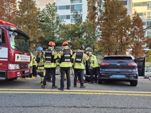 23일 사고가 발생한 서울 현저고가차도 /사진=연합뉴스