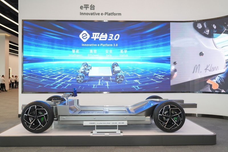 BYD의 전기차 전용 플랫폼 e-플랫폼 3.0 (BYD 제공)