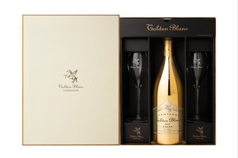샴페인 골든블랑 세트. (사진=드링크인터내셔널 제공) *재판매 및 DB 금지