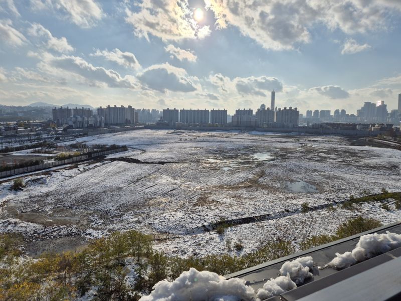 용산국제업무지구 부지 모습. 사진=연지안 기자