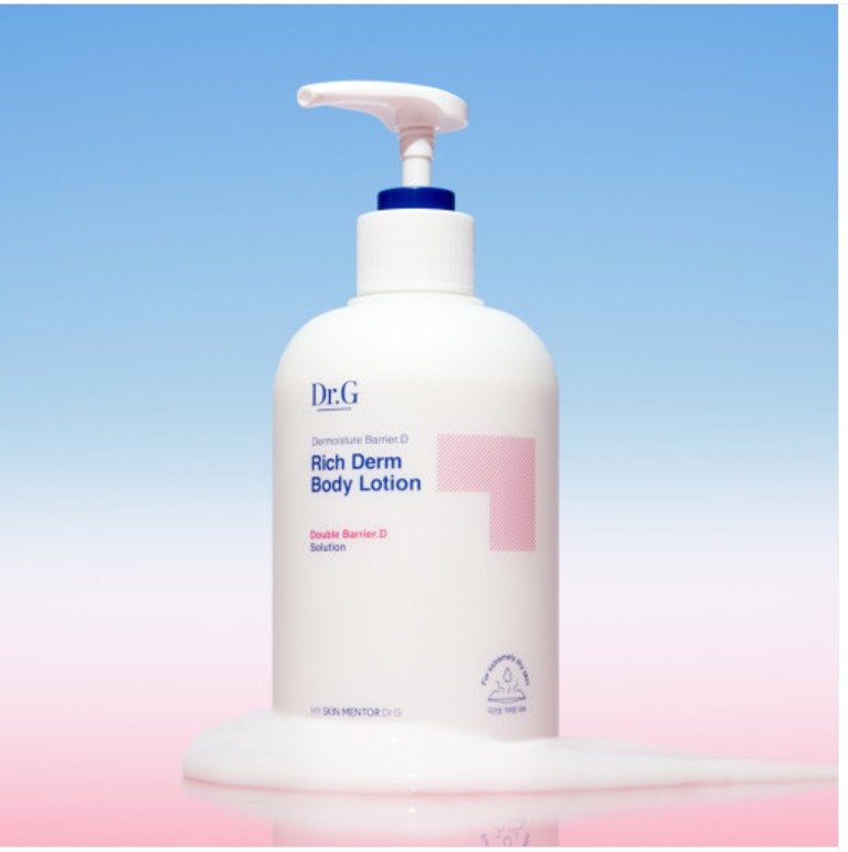 더모이스처 배리어D 리치덤 바디로션.(닥터지제공)