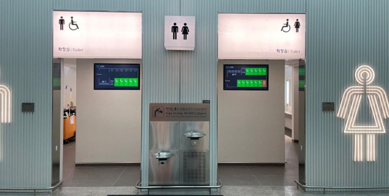 아이엘커누스, 인천 이어 제주공항 스마트화장실 설치