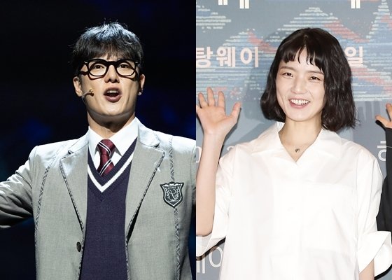 뮤지컬 배우 윤소호 안영미, 첫 만남부터 가슴에 손을…영광