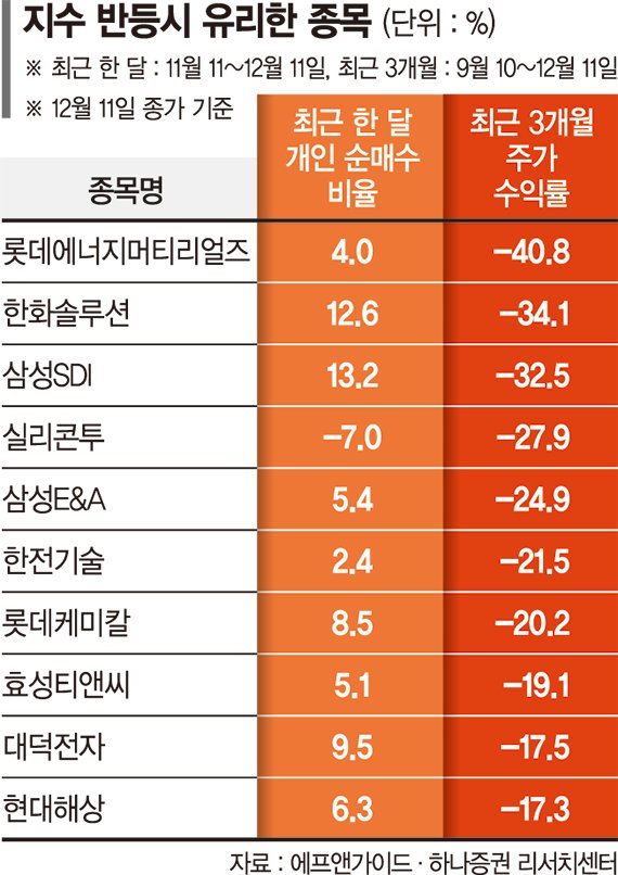 "낙폭과대는 저가매수 기회"… 외국인·기관 '입질'