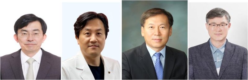 윤주영 교수·선웅 교수·조형희 교수·백종범 교수(왼쪽부터) (출처=연합뉴스)