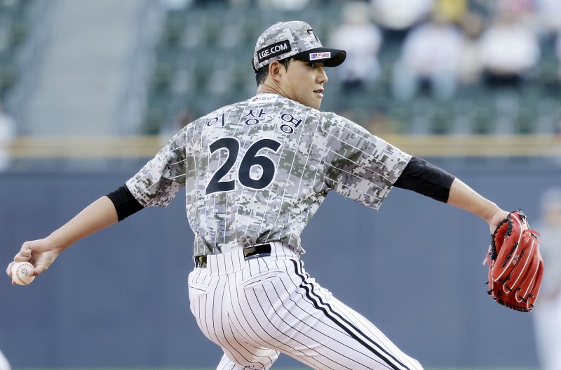 LG 트윈스 이상영. 뉴시스