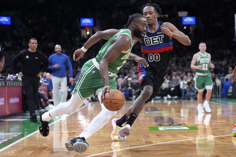 [보스턴=AP/뉴시스] 미국프로농구(NBA) 보스턴 셀틱스의 제일런 브라운. 2024. 12. 12.