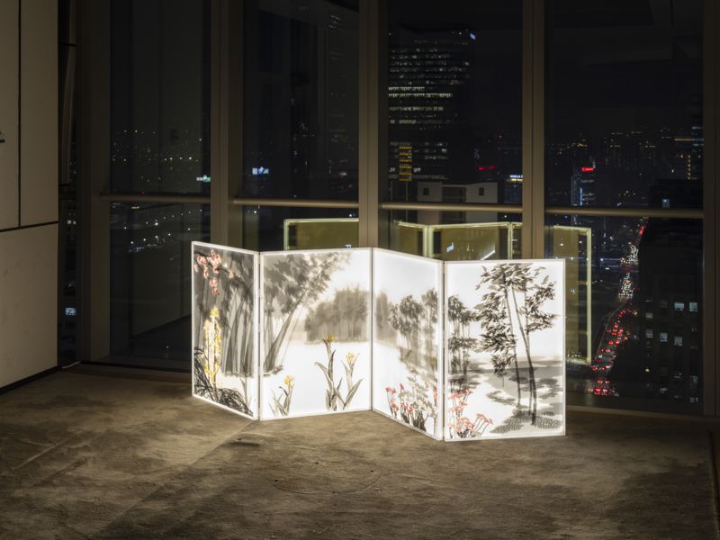 DB금융투자, 김용원 작가 '야간 개인전' 개최