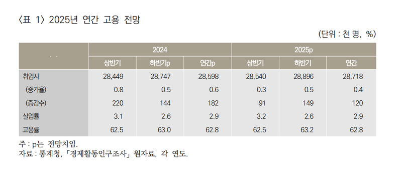 탄핵이 날린 내 일자리.. "취업자수 증가 10만명 밑으로" 전망치 하향