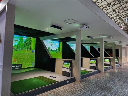 대백프라자 입점 예정인 스크린 파크골프 (출처=연합뉴스)